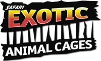 safari exotic animal cages